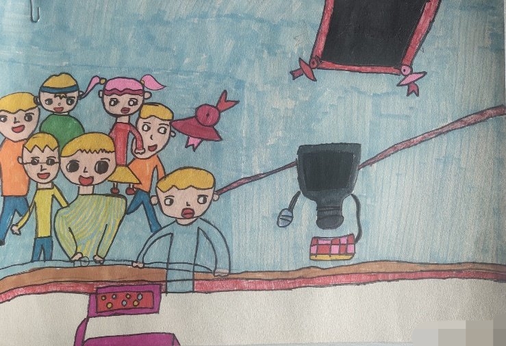 暑假安全主题绘画图片大全,安全教育主题画作品三年级可打印