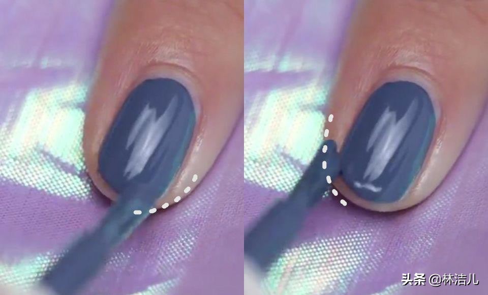 林允美甲教程完整版,林允弄美甲