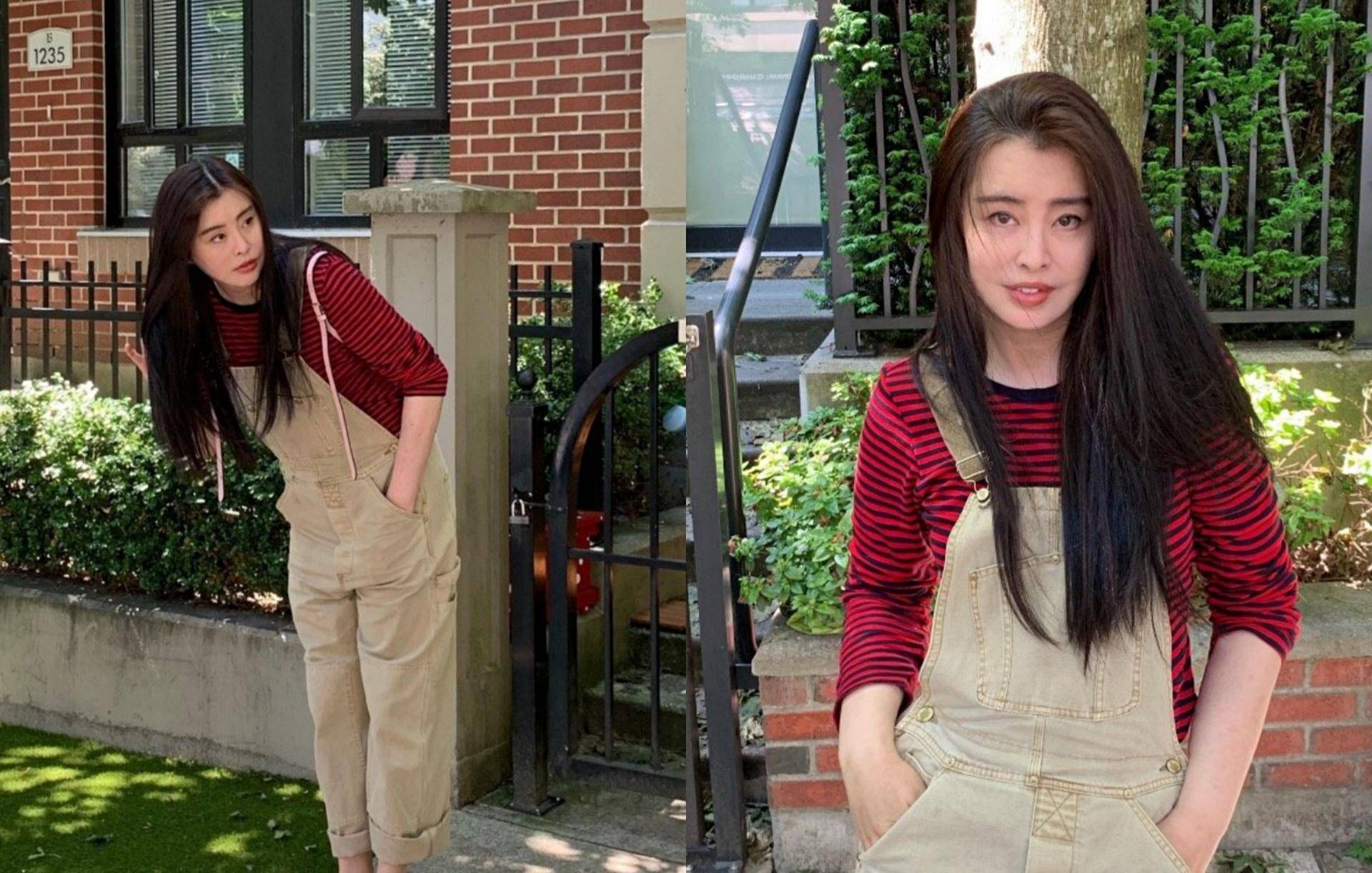 一张照片变身港风女神王祖贤,王祖贤依旧美艳动人