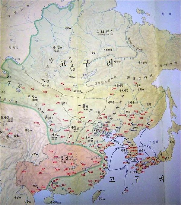 100幅中国历史图,中国韩国地图高清版大图