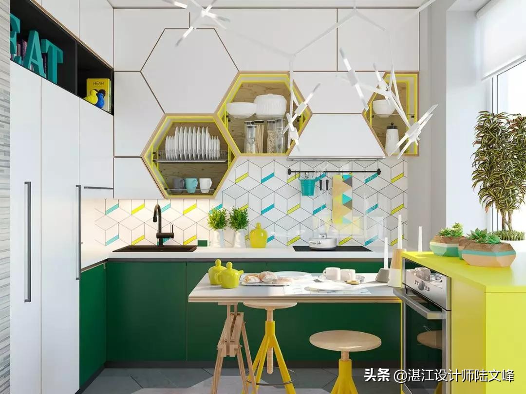 厨房贴网红小白砖好看吗,800x800瓷砖上墙厨房好看吗