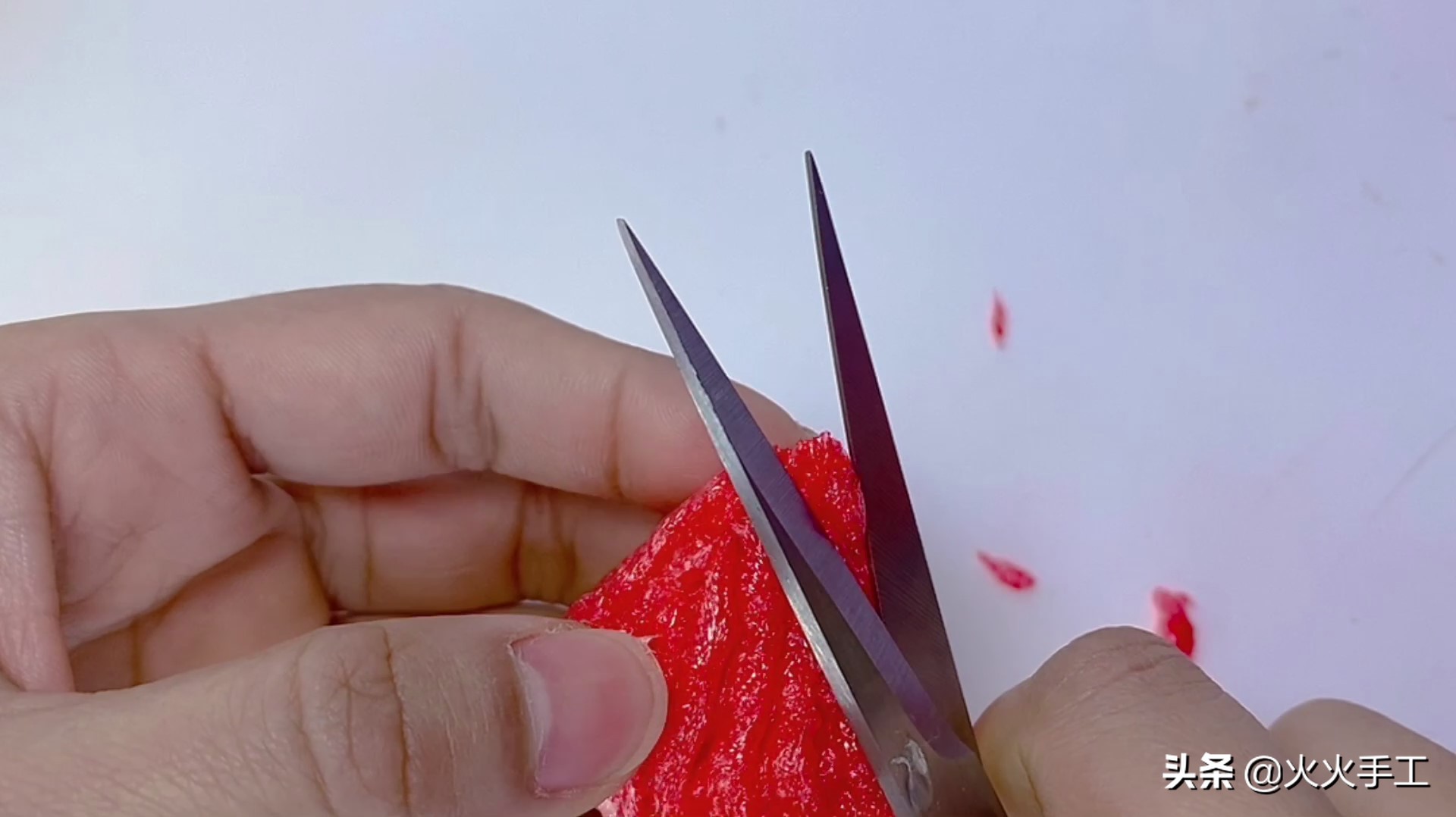 超简单的儿童手工水果网,适合女生做的水果小手工