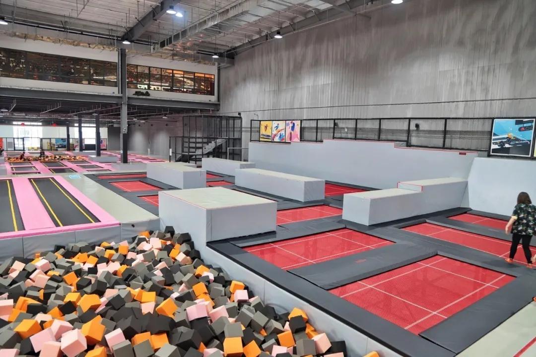 天津北辰区蹦床主题公园,天津口袋屋蹦床公园