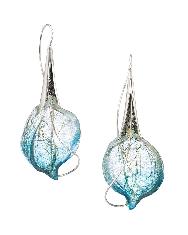 设计师款小众高级感三面彩钻耳环,设计师款耳饰高级感珍珠