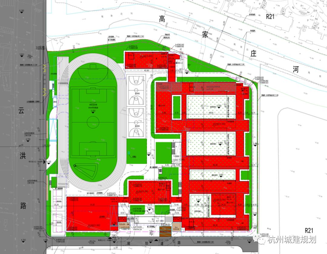 36班！杭州云城西湖区云谷九年一贯制学校来了