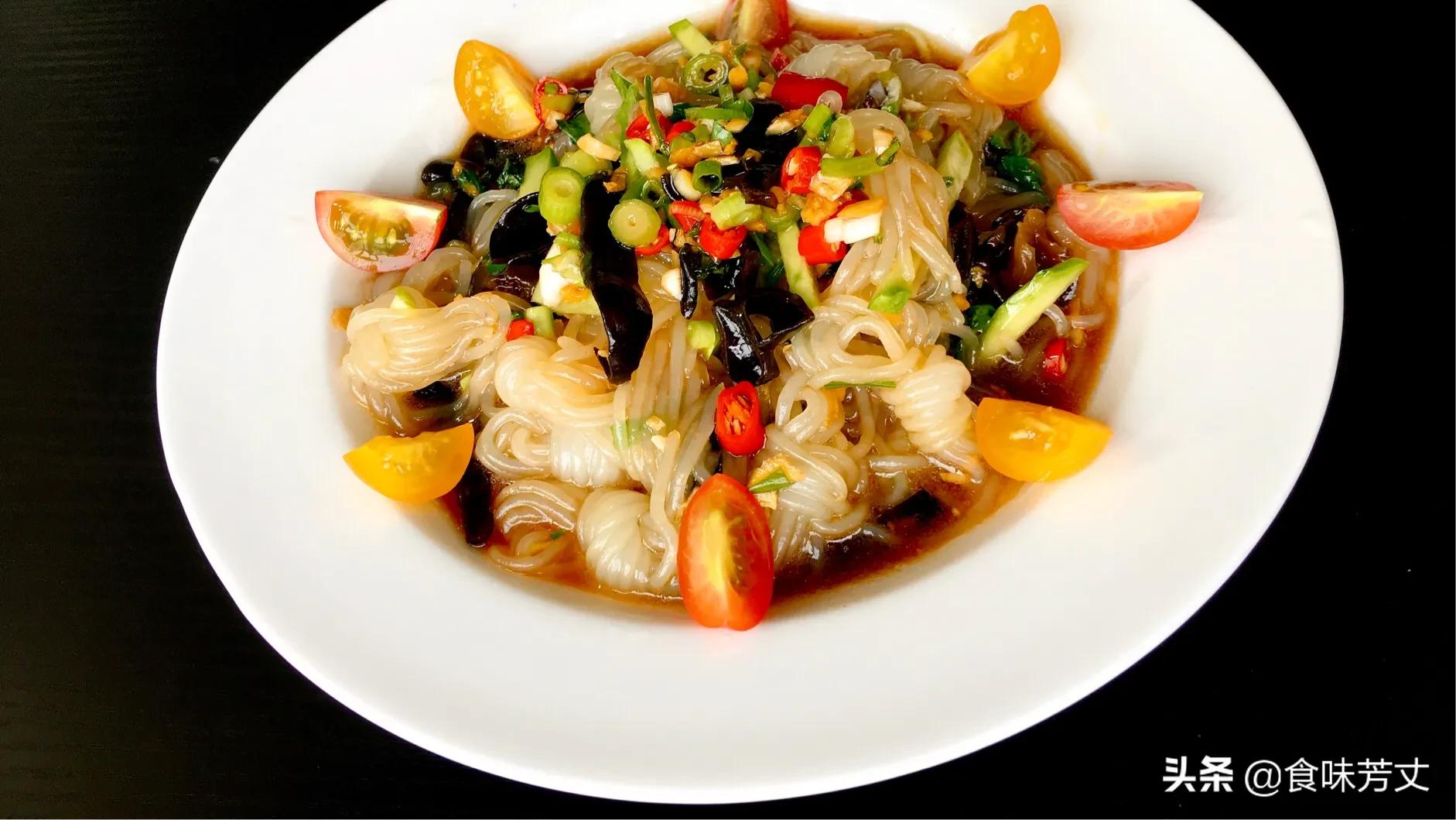 酸辣脆爽的魔芋丝,爽口魔芋丝真的超级好吃