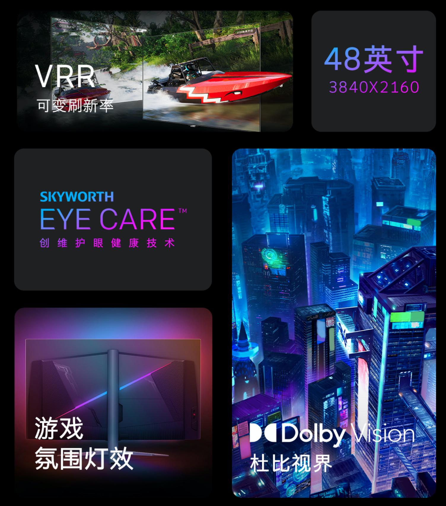 创维最新显示技术,创维高刷新率开启