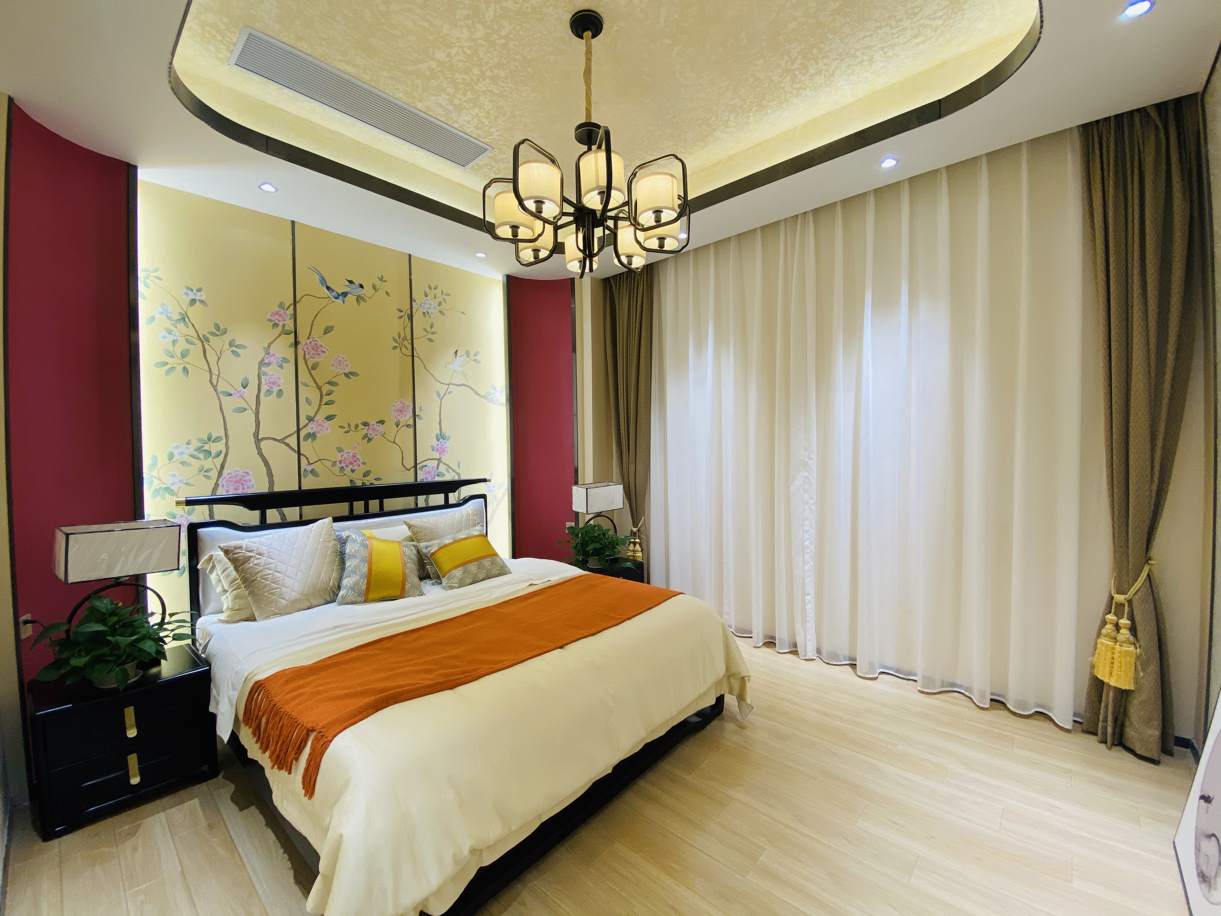 卡百利艺术涂料实景效果案例,卡百利艺术背景墙效果图