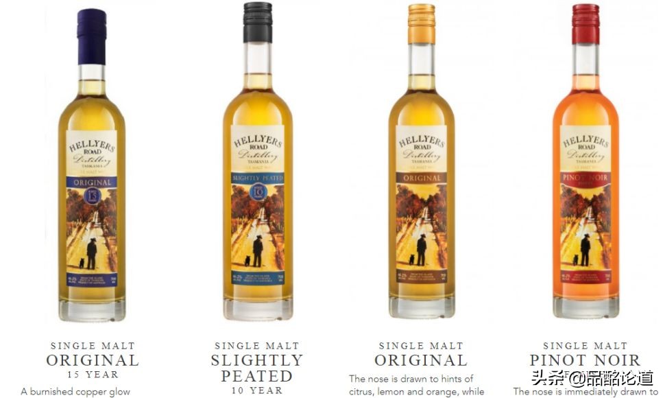 欧洲威士忌美国威士忌,澳大利亚黑晶威士忌