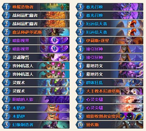 炉石传说标准控制牧卡组最新,炉石传说最新心火牧卡组