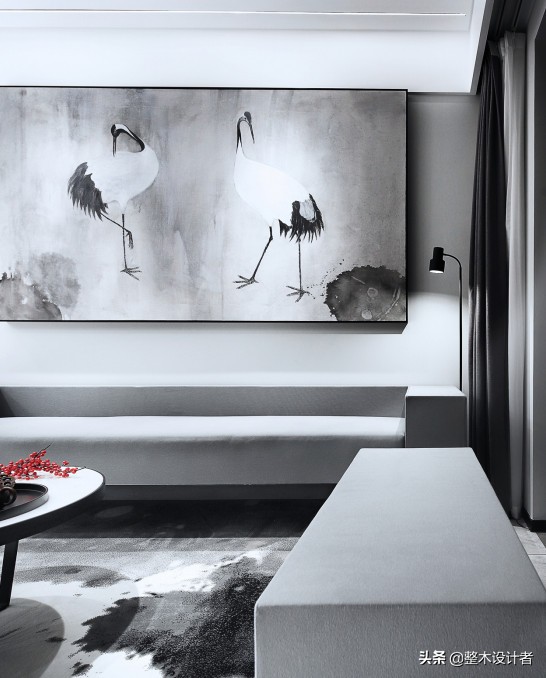 广州设计师设计的家极简风,设计师家的中式装修