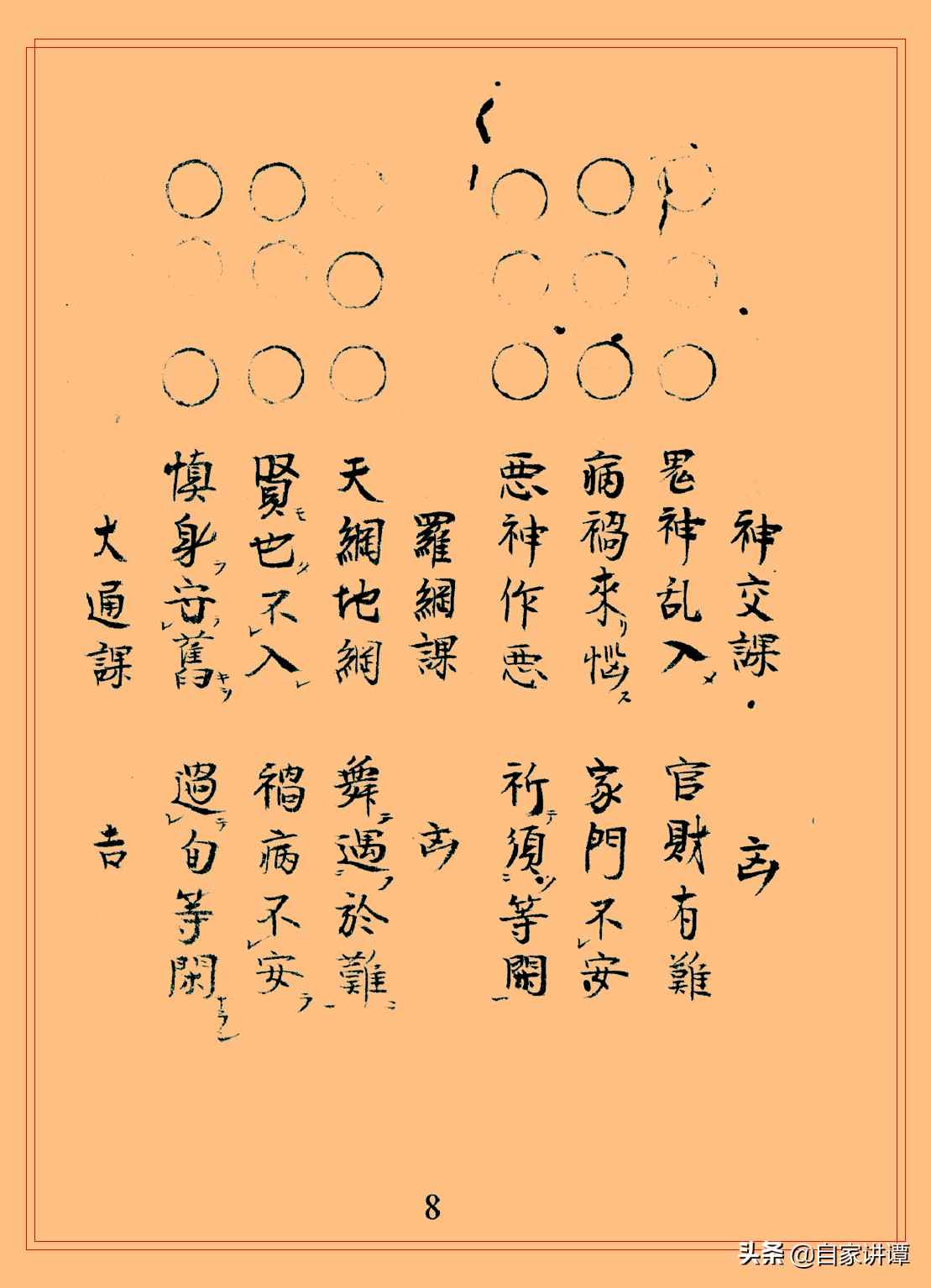 术数类古籍书籍,术数古籍抄本