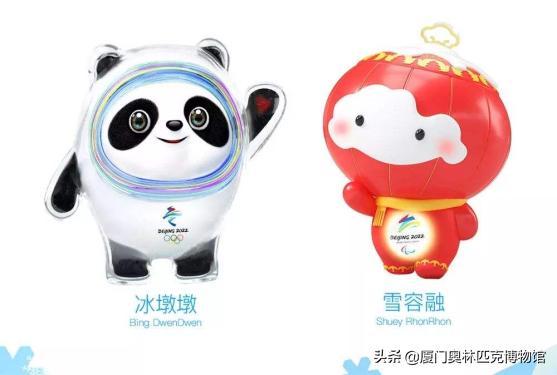 喜迎冬奥会一起向未来简单绘画,小学冬奥吉祥物绘画简介