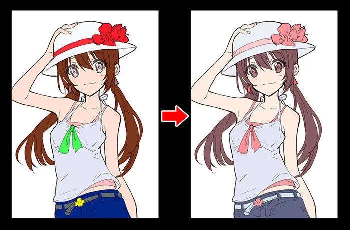 色彩三要素详解插画,色彩三要素在人像中的运用