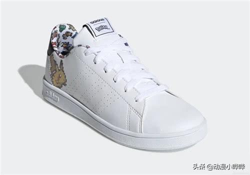 阿迪达斯联动《精灵宝可梦》推出运动鞋，这只像素风皮神有点萌