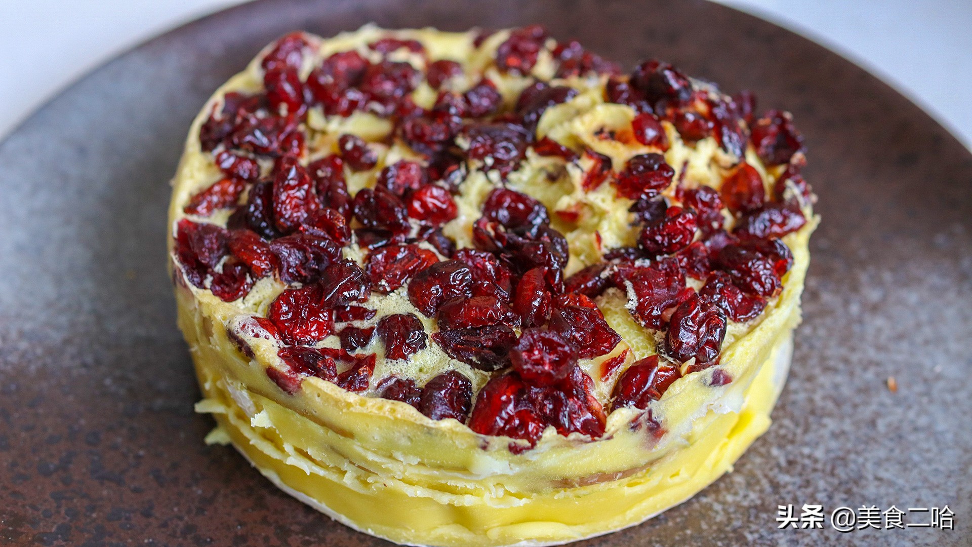 爆浆夹心蛋糕教程烤箱版,水果夹心蛋糕做法烤箱版