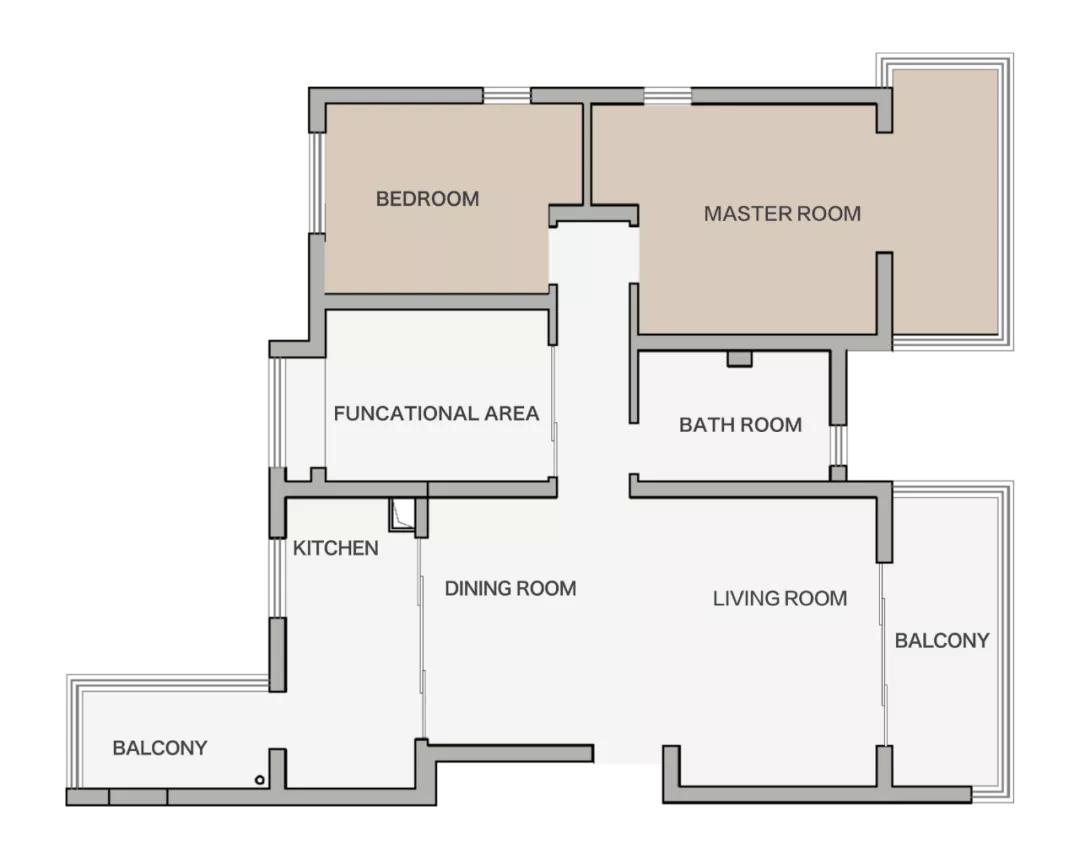 藏不住了！开室内窗，才是拯救90m²老旧二手房的终极大招