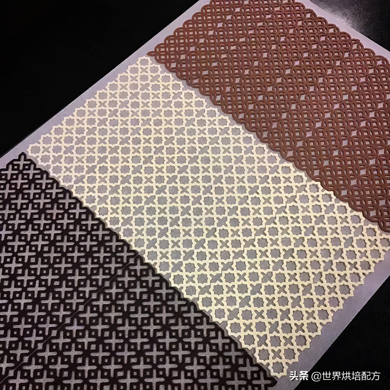 青柠巧克力的“巴塞罗那公寓”，装饰巧克力太牛叉了！学会