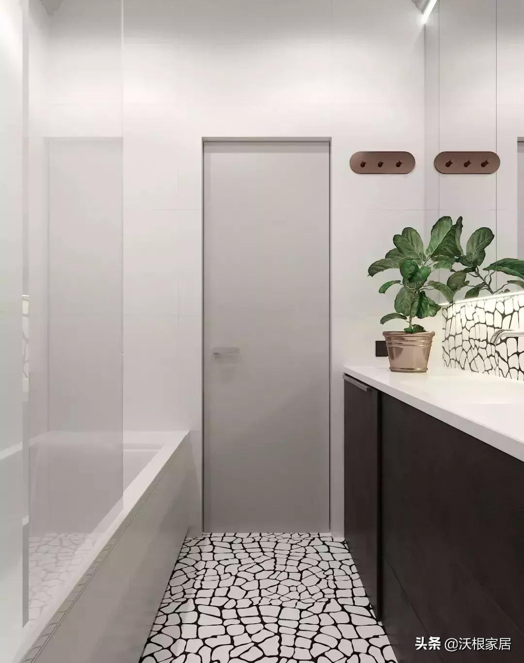 手枪式房子户型,手枪型户型设计两室一厅