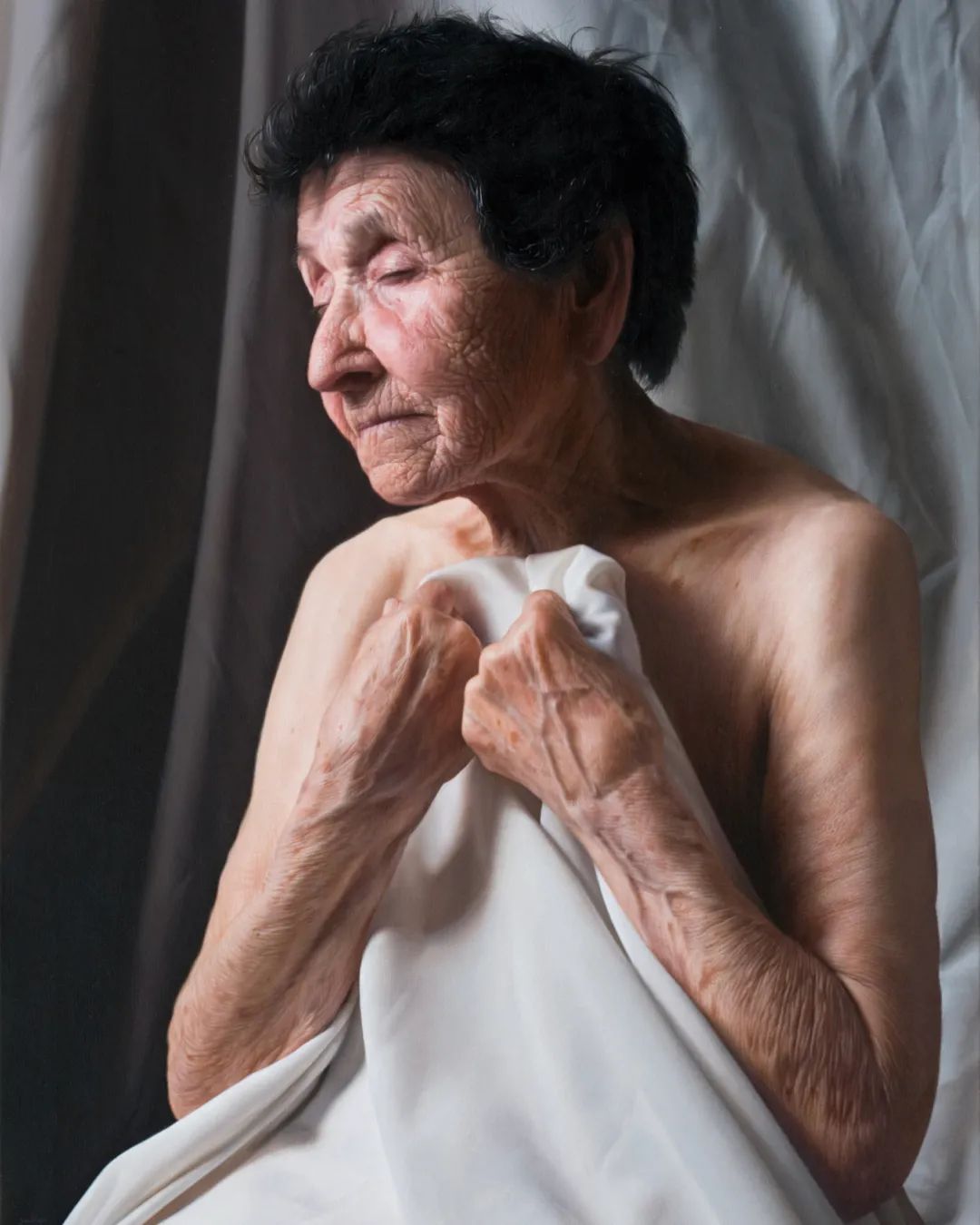 比冷军画的还像的超写实画家,比冷军写实的画