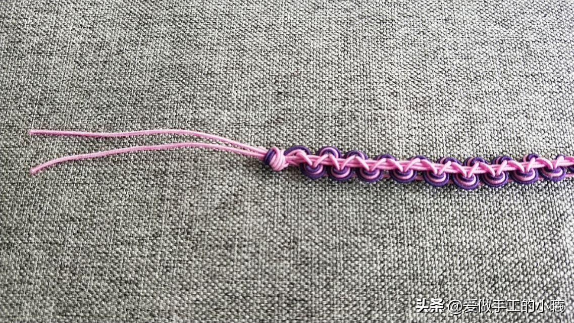 手链编绳女款2022年新款爆款手链,编绳手链简单又容易又好看的方法