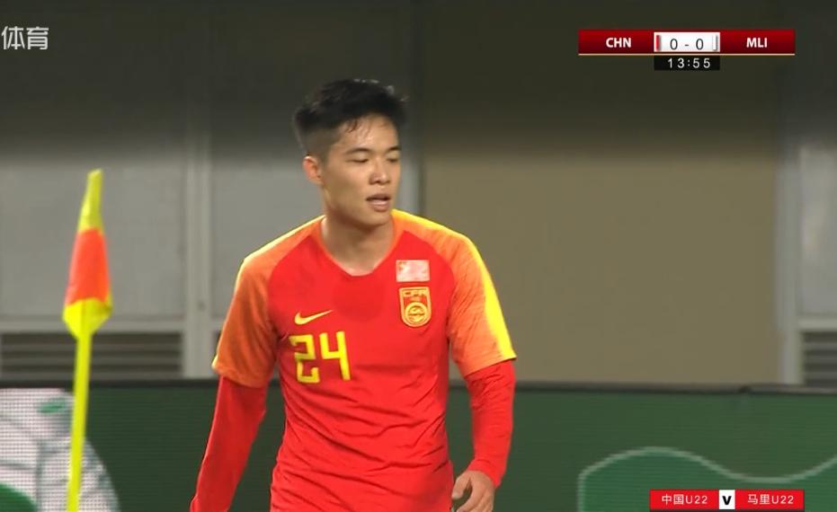 中国u22男足比赛录像,u22男足vs约旦