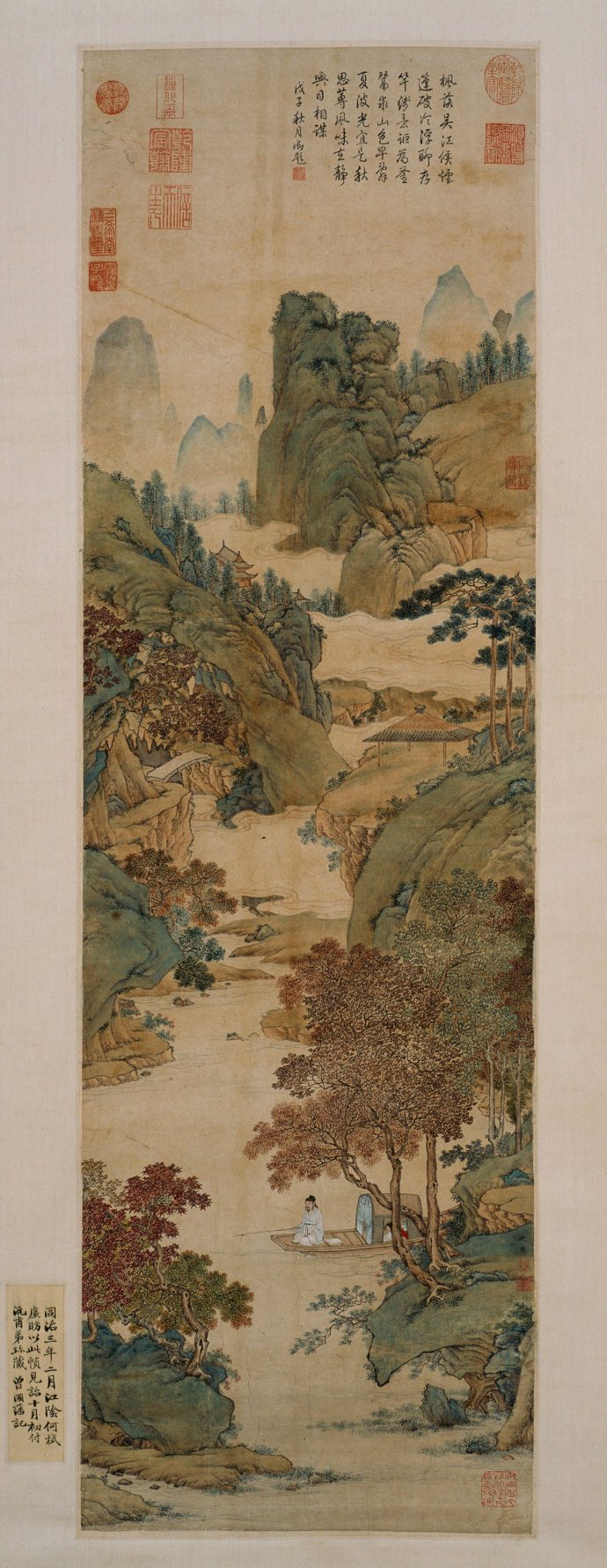 明代四大家仇英重彩画作品欣赏,仇英十大传世名画图文