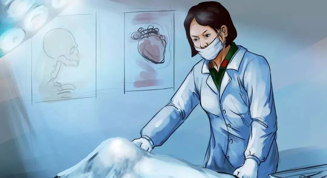中国法医解剖无名女尸现场,女法医在殡仪馆解剖尸体