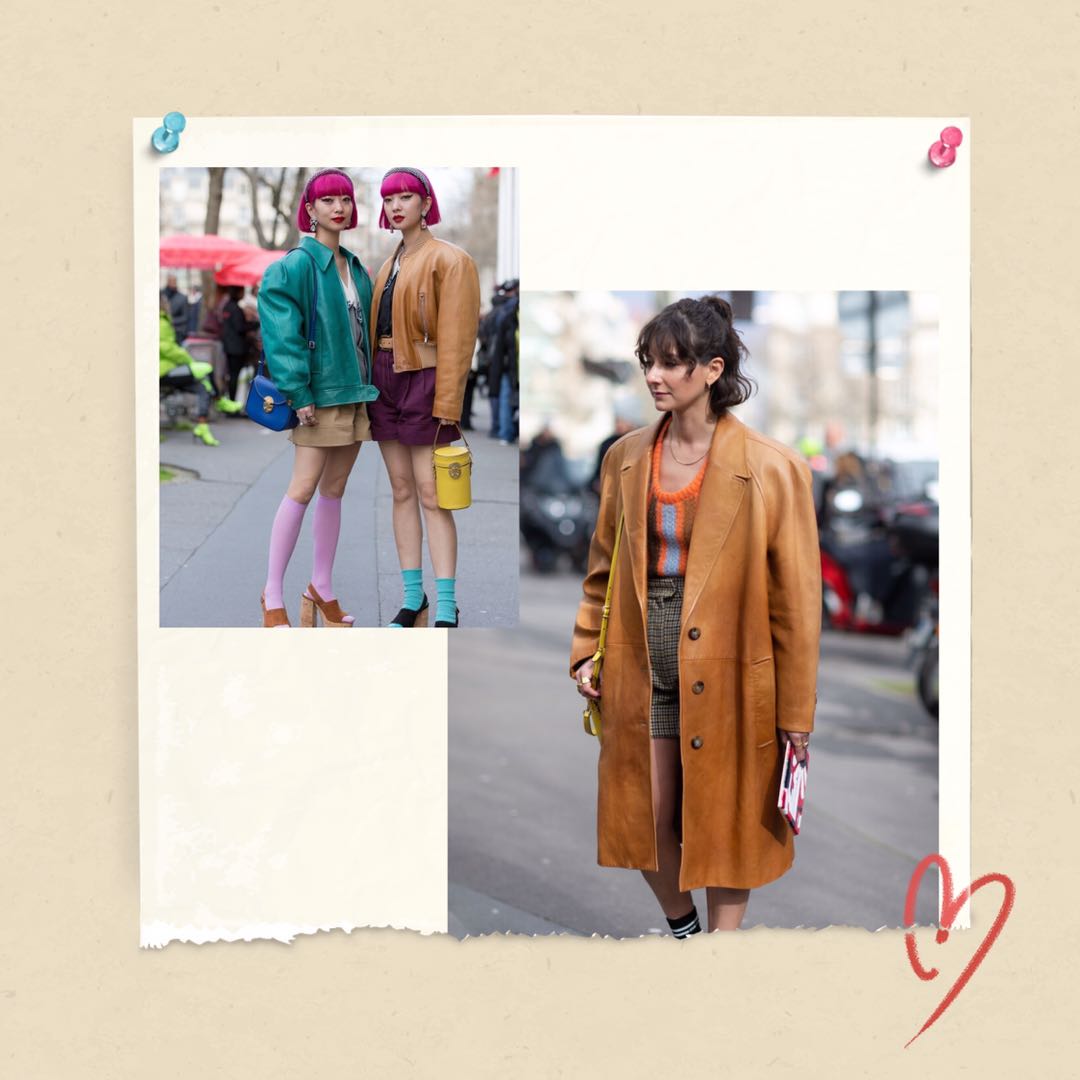 又高又瘦中长款皮衣怎么穿最好看,黑色超长款皮衣怎么搭配才显高级