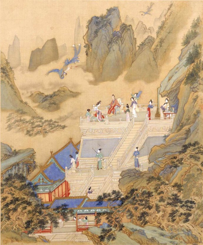 明代四大家仇英重彩画作品欣赏,仇英十大传世名画图文