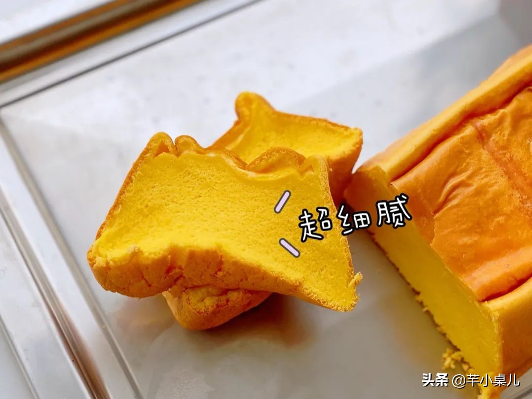 古早蛋糕慢速教程,八寸古早戚风蛋糕翻车