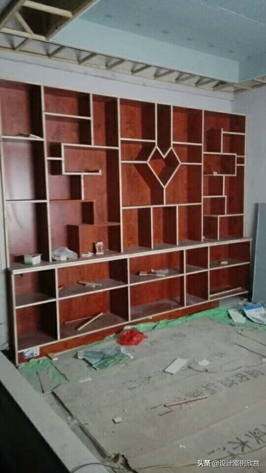 餐厅酒柜最佳效果图,餐厅酒柜简约大气上档次