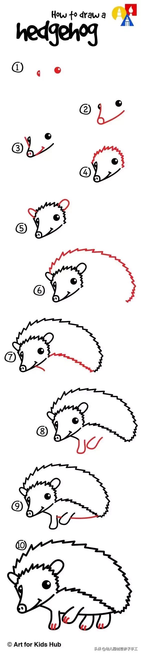 100种昆虫简笔画画法,各种昆虫的画法简笔画图片