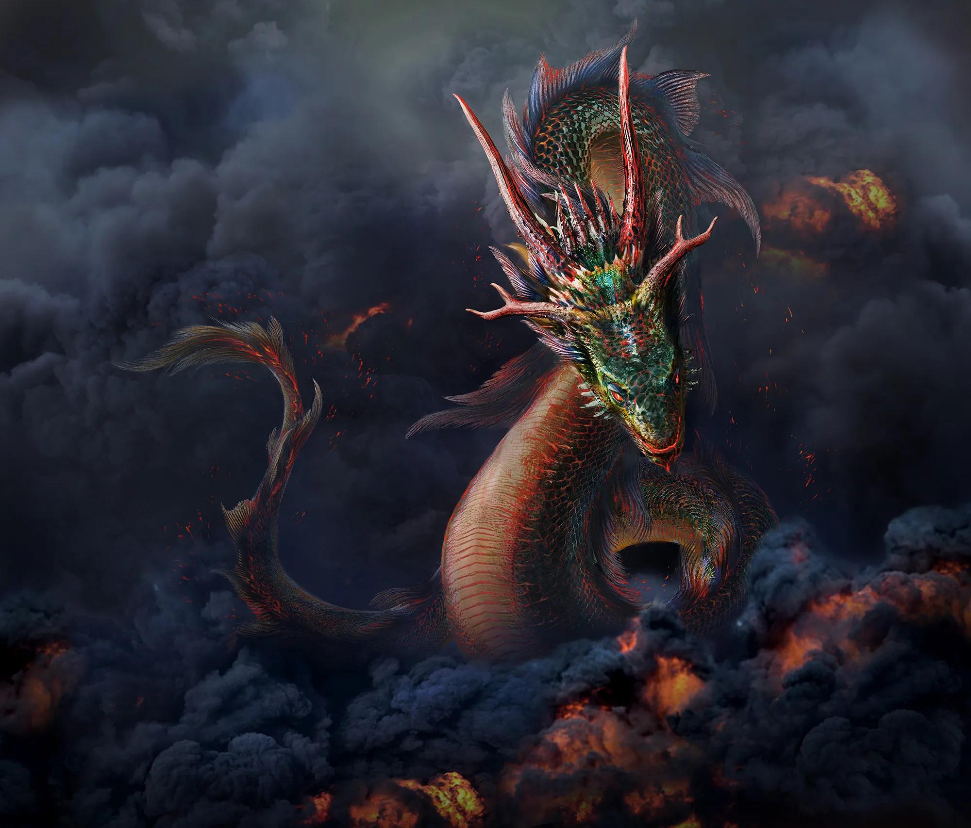 中国历史神话当中一共有多少种龙,中国神话中的龙是怎么繁衍的