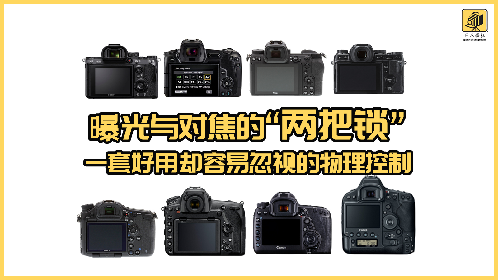 摄影新手必学自动对焦模式详解,锁定曝光和锁定对焦的拍照方式