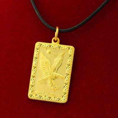 男士黄金观音吊坠款式霸气,男士适合戴什么黄金吊坠