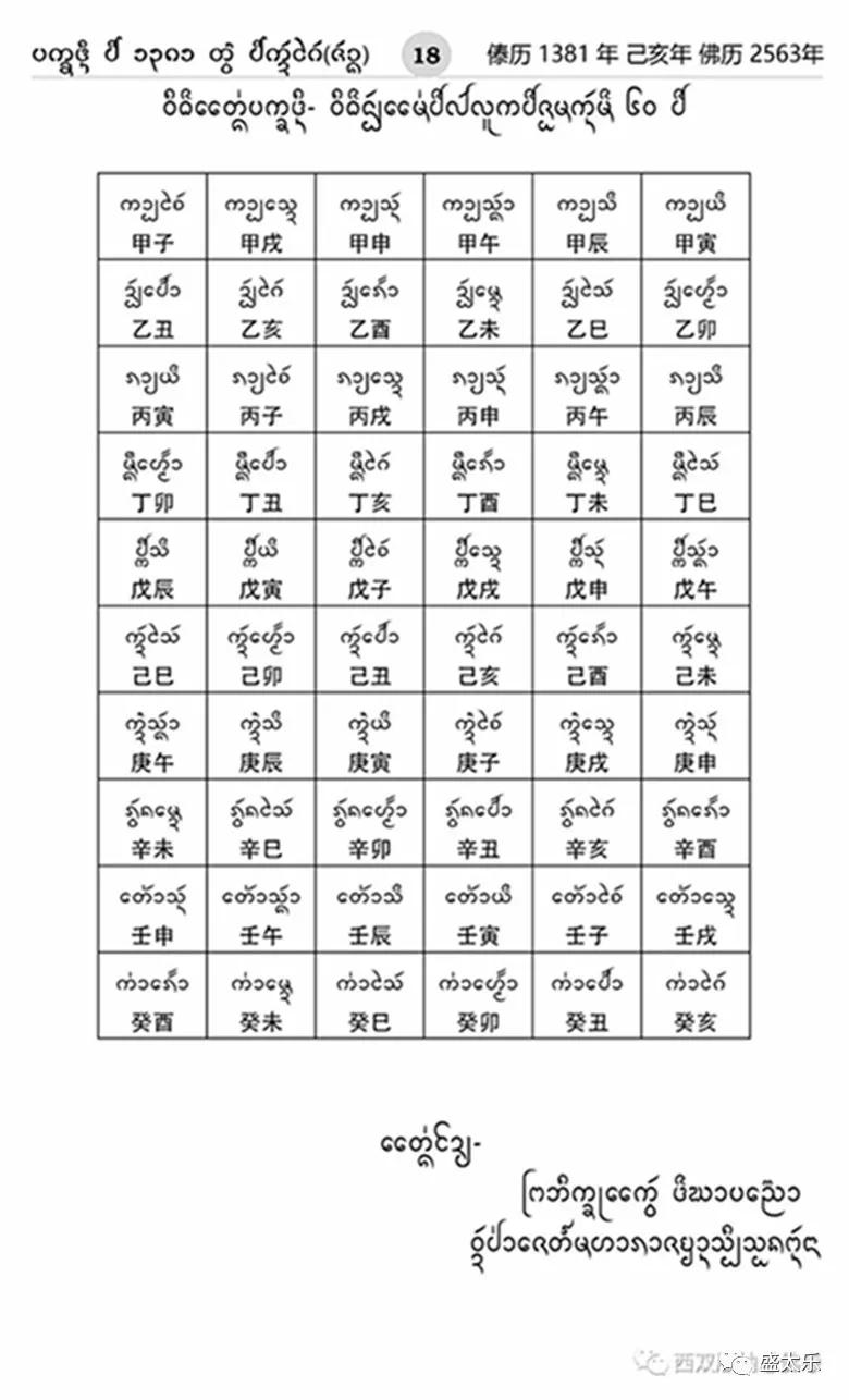 傣族天文历法视频,傣族历法始见于多少年