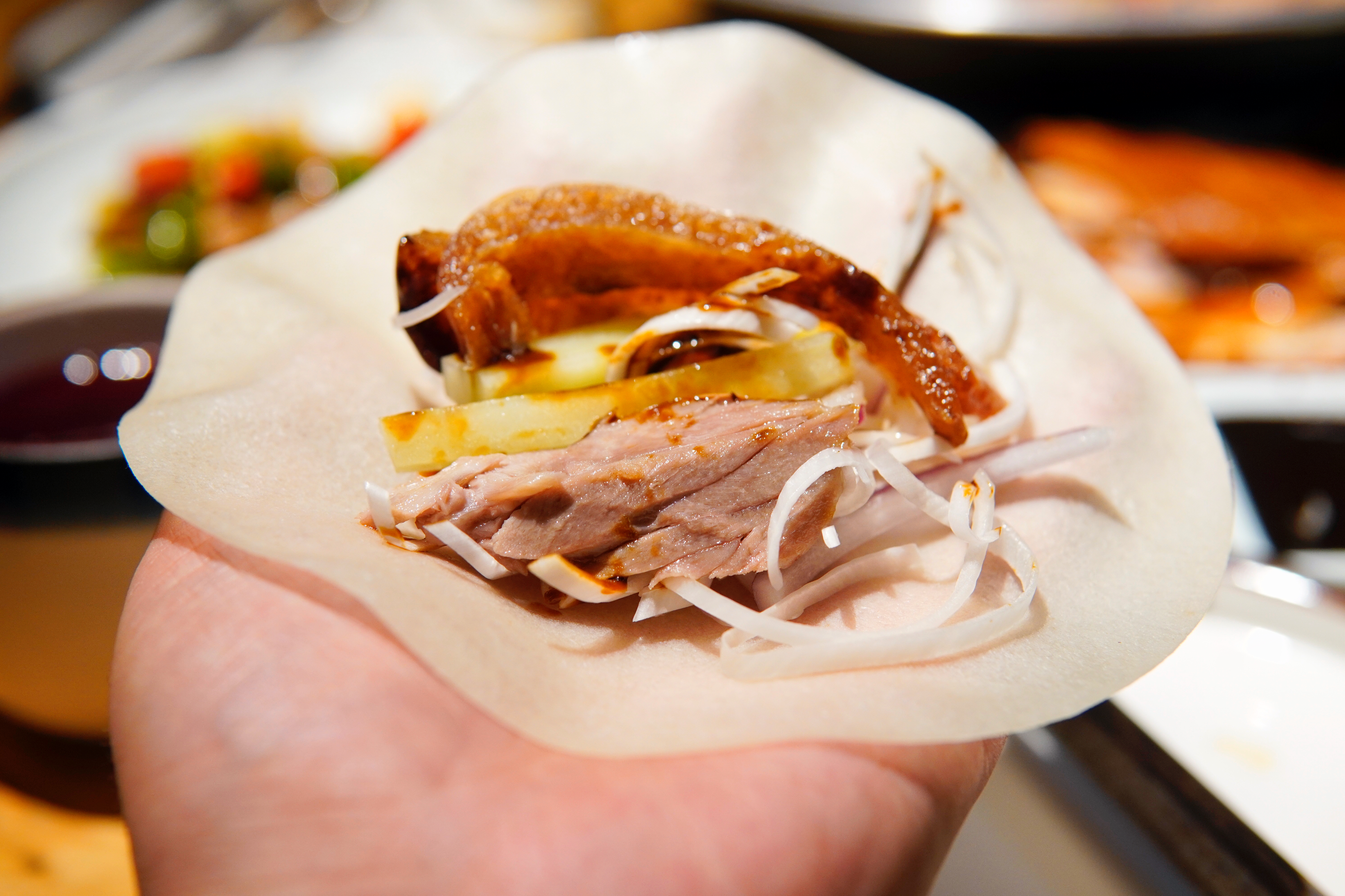 来北京吃涮羊肉烤鸭,在北京吃烤鸭最正宗的地方