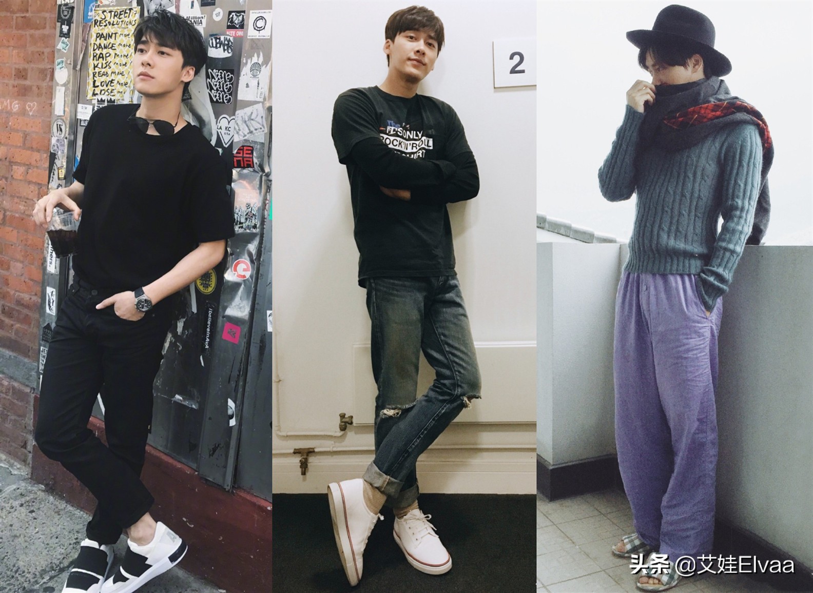 李易峰穿的运动装,李易峰穿灰色运动裤