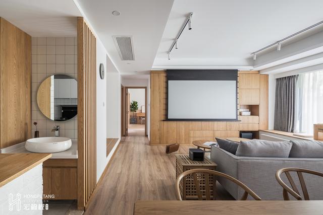 室内设计日式禅意设计,宏福樘设计法式复古案例