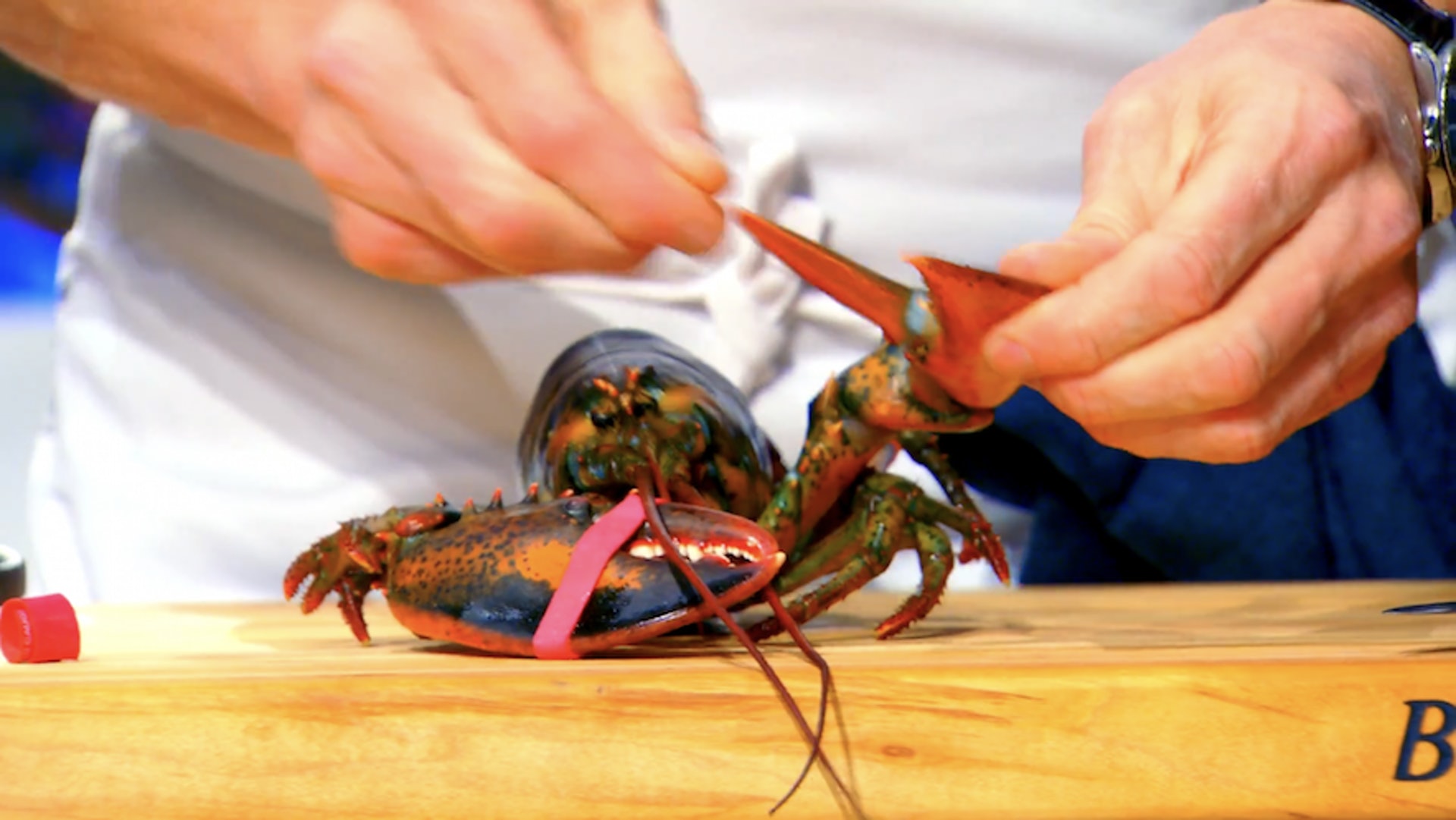 戈登拉姆齐龙虾肉,戈登拉姆齐取龙虾肉视频