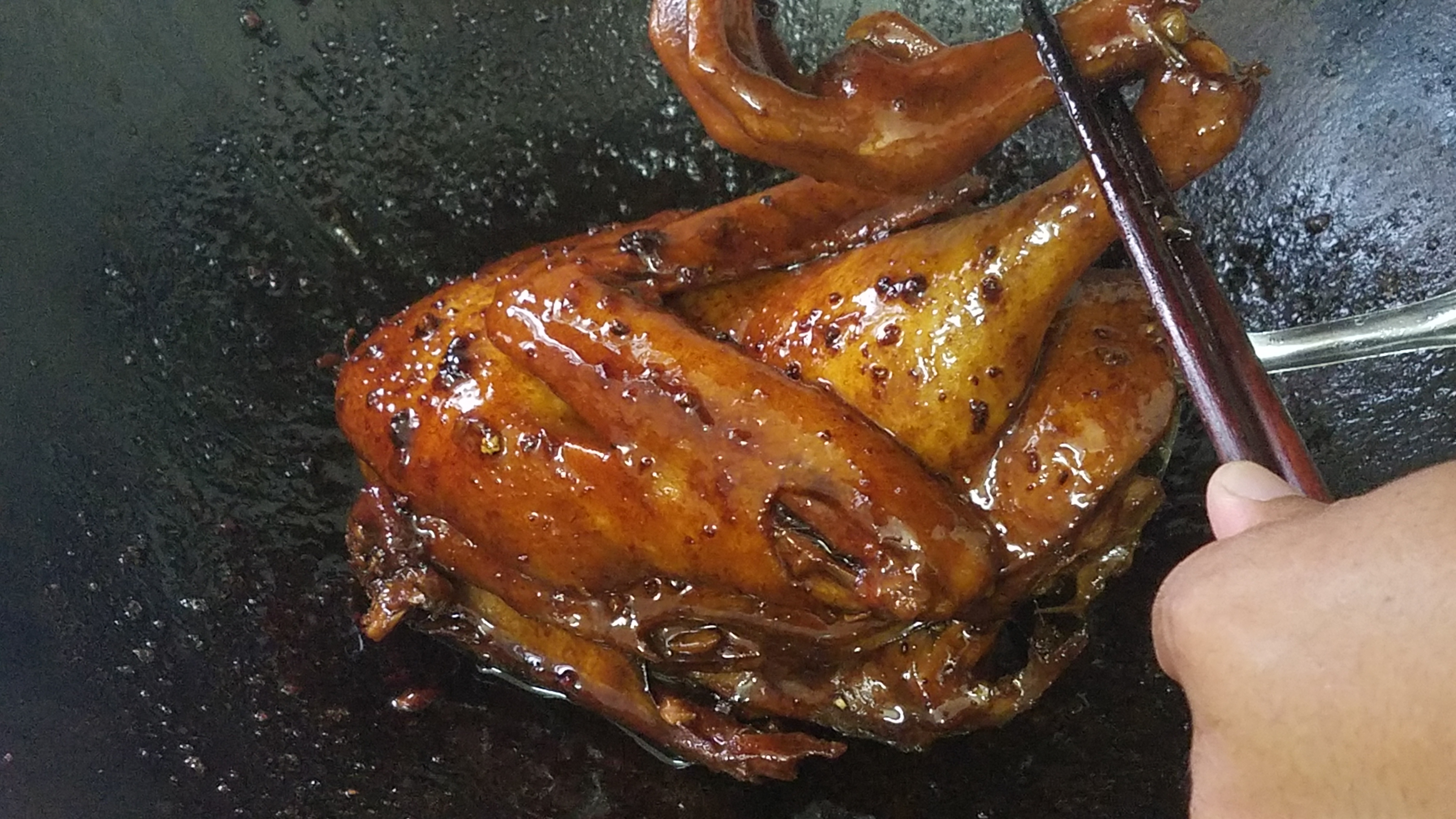 腐竹焖鸭肉广东客家,广东正宗海鲜鸭肉煲