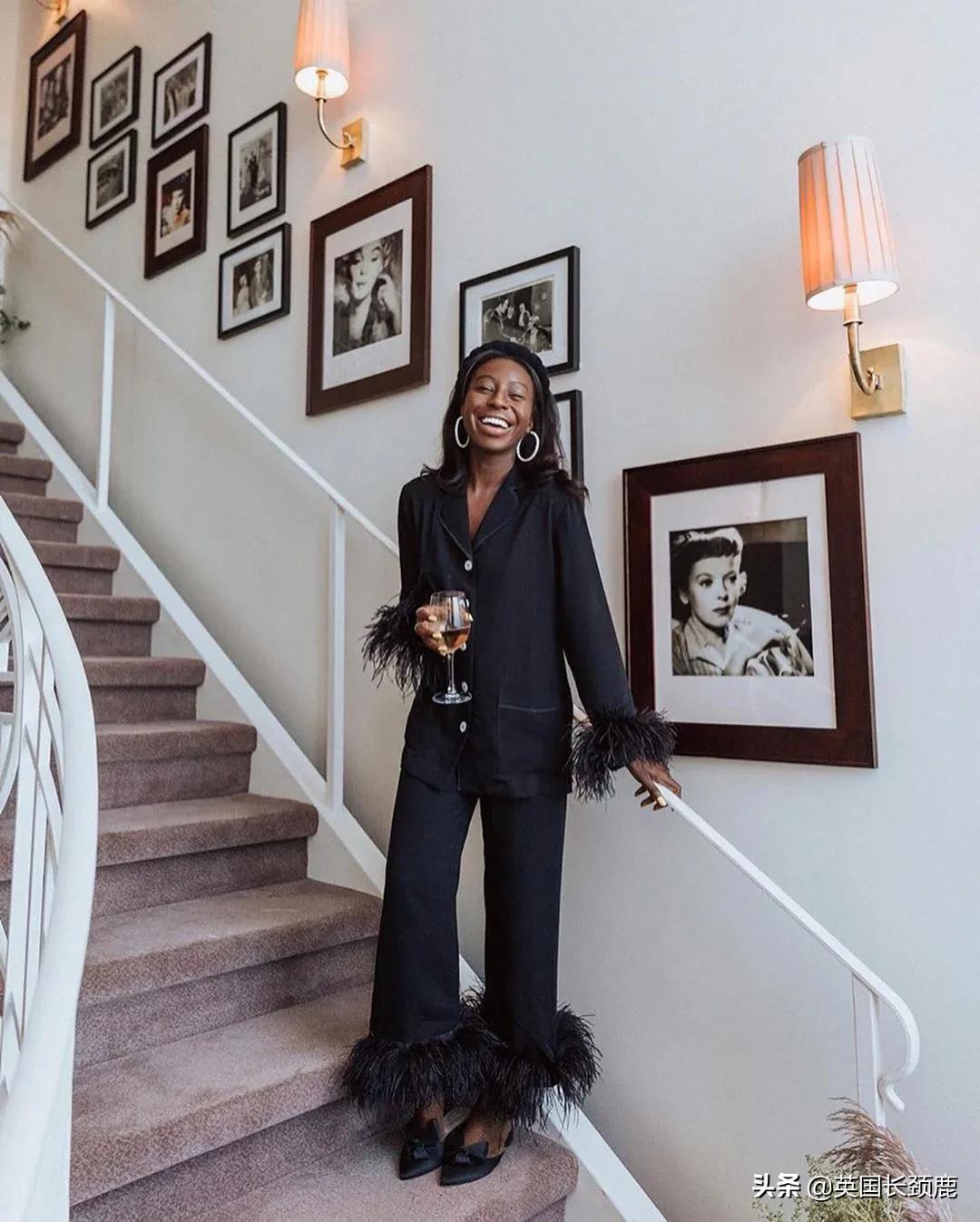 英国暖冬睡衣,英国小众冬季衣服