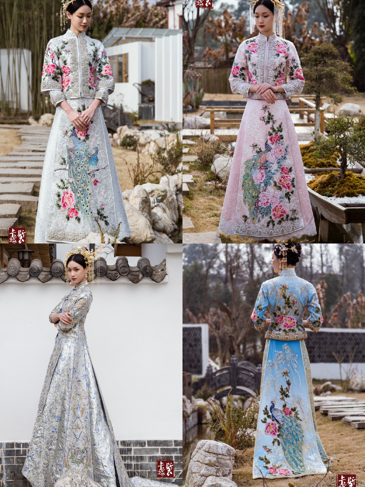 中式婚礼服装女装,中式婚礼男士的服装