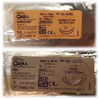 策划缝合技术教学,间断缝合完整流程教学