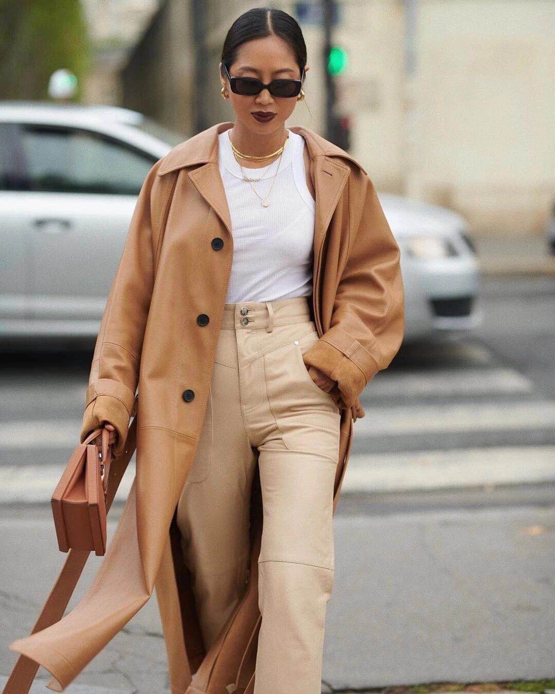 秋季款皮衣大气磅礴时髦休闲,春季皮衣的穿搭男款