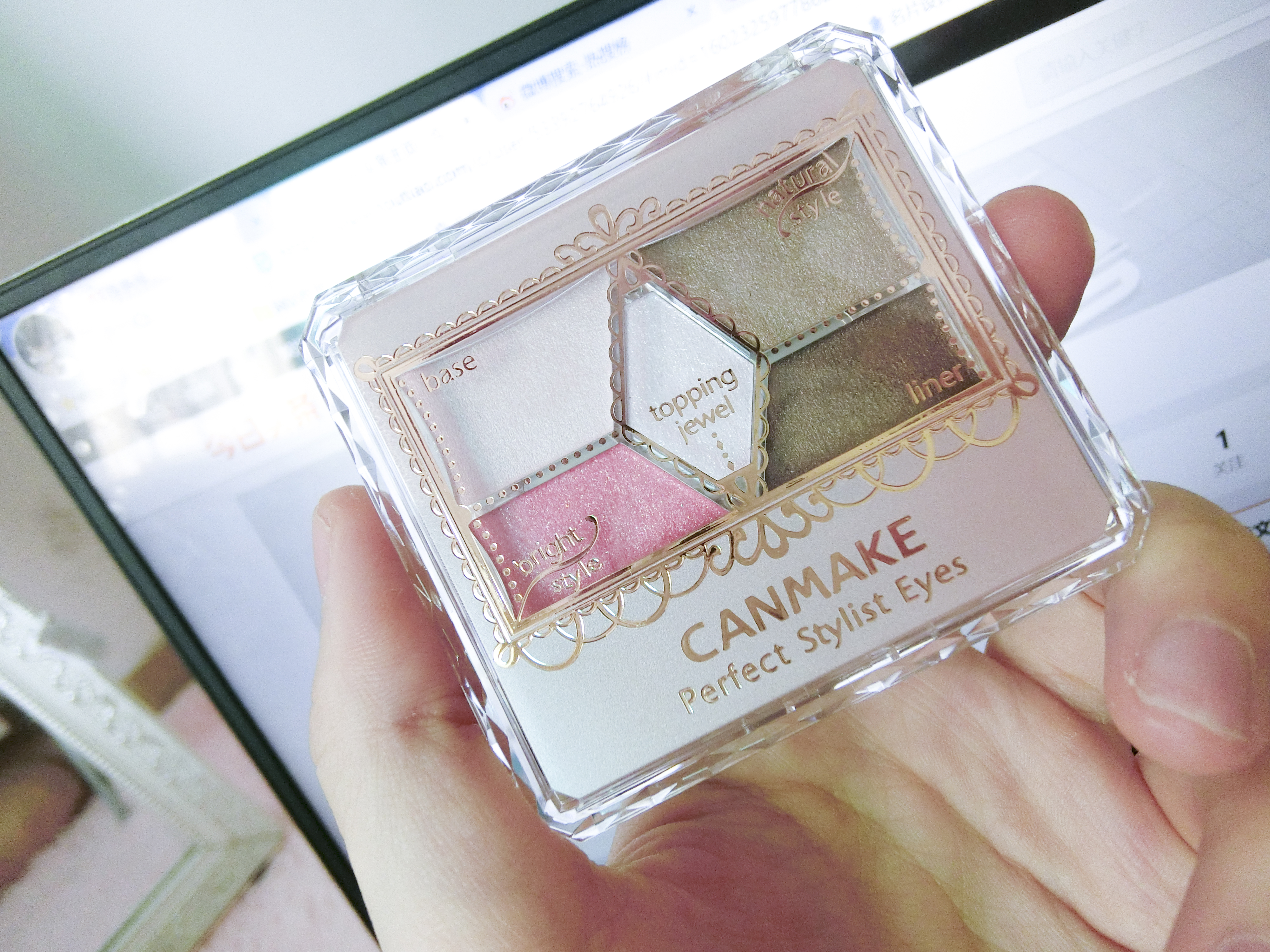 canmake五色眼影哪个色号好看,日本canmake井田清仓五色眼影