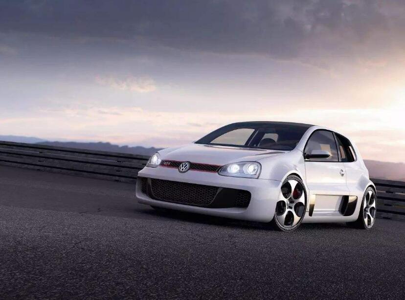 全球唯一一辆16缸发动机的gti,全球只有一台的高尔夫