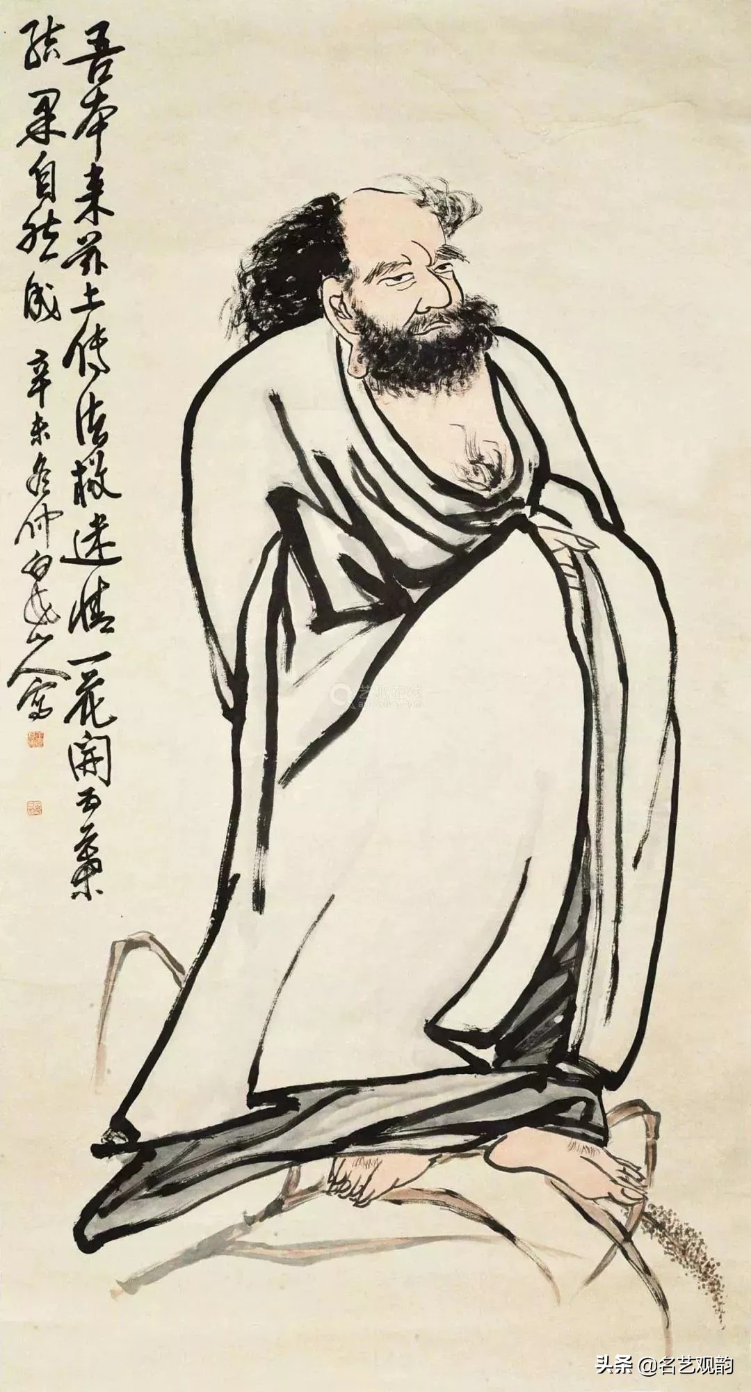 陈师曾齐白石王一亭,吴昌硕和齐白石谁画的