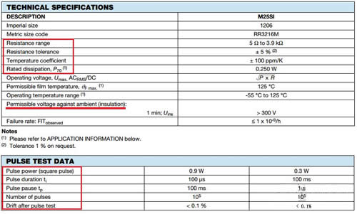 如何确定保险电阻的参数,保险电阻功率识别
